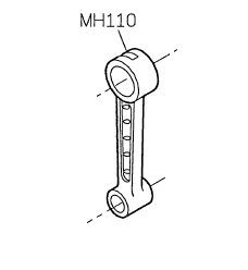 Шатун игловодителя SIRUBA MH110 Лапки для швейных машин и оверлоков