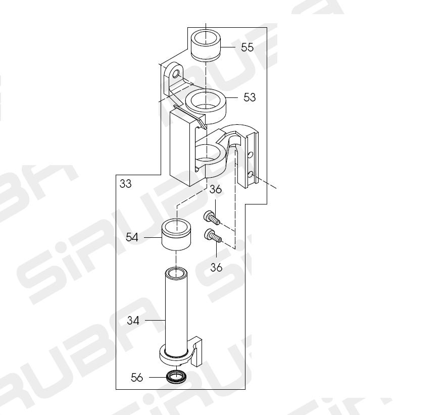 SIRUBA SR-07400733 Лапки для швейных машин и оверлоков