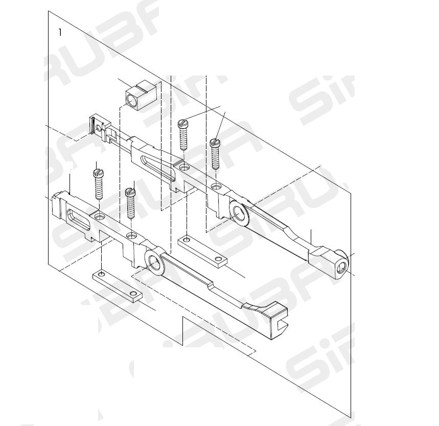 SIRUBA SR-07401001 Лапки для швейных машин и оверлоков